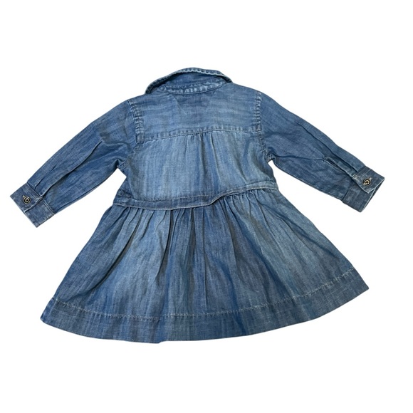 Tommy Hilfiger Blue Denim Baby Dress - Picture 2 of 4
